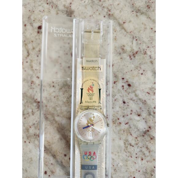 Swatch Special Gz150j Olympic Team Usa NewIn box with paperwork and battery - Picture 4 of 11